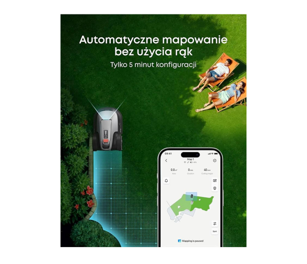 eufy Robot koszący E15 Szary - 1483956 - zdjęcie 4